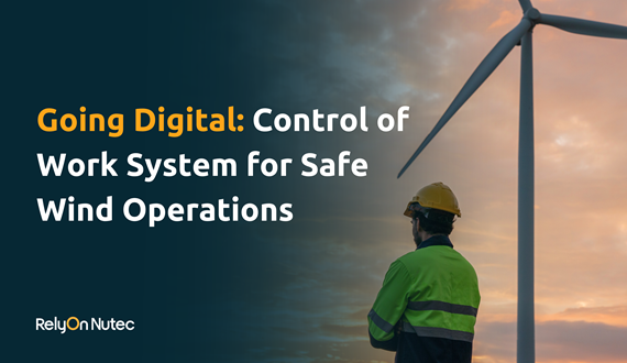 Going Digital: Control of Work for Safe Wind Operations