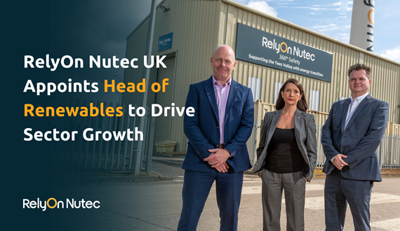 RelyOn Nutec UK Appoints Head of Renewables to Drive Sector Growth