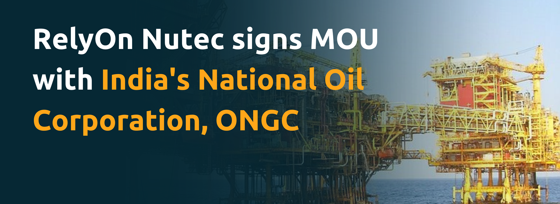 Press Release MOU Signing With ONGC