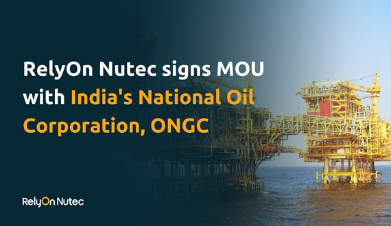RelyOn Nutec signs a MOU with India's National Oil Corporation, ONGC